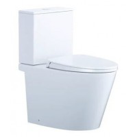 Bồn Cầu CAESAR CD1342 Thùng T1242B 2 Khối Nắp Êm