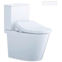 Bồn Cầu Thông Minh CAESAR CD1342/TAF610H 2 Khối Nắp Tự Động Đóng Mở