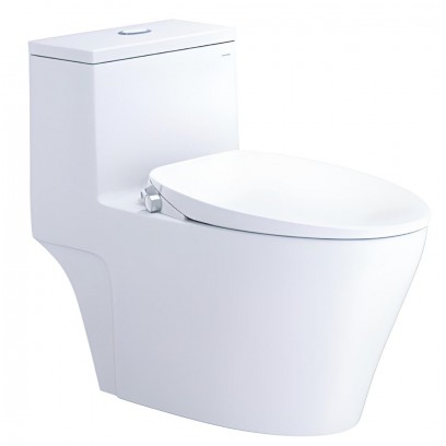 Bồn Cầu Nắp Rửa Cơ Caesar C1356F/TAF060 (CD1356/TAF060) 1 Khối