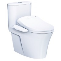 Bồn Cầu Nắp Điện Tử CAESAR C1395F/TAF400H 1 Khối