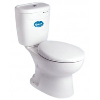 Bồn Cầu Thiên Thanh Queen CD4429 Toilet 2 Khối Xả Nhấn