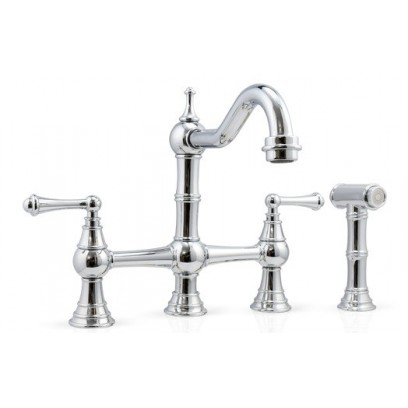 Vòi Lavabo Kanly CHB09 Nóng Lạnh Âm Bàn Mạ Chrome