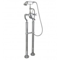 Vòi Sen Xả Bồn Tắm Kanly CHS09 Nóng Lạnh Đồng Mạ Chrome Cổ Điển