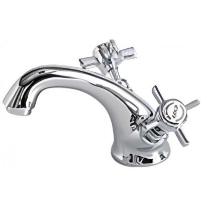Vòi Chậu Lavabo Kanly Nóng Lạnh CHV05 Mạ Chrome