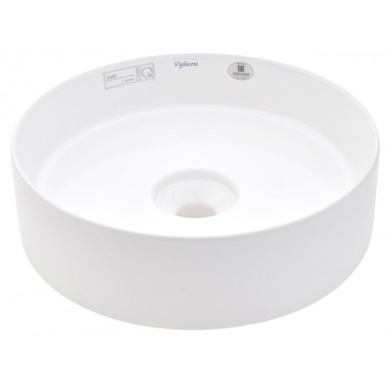 Chậu Rửa Lavabo Viglacera CM02 Đặt Bàn Tròn