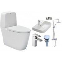 Combo INAX 12A AC-832VN+AL-632V+LFV-632S+0014068-WC+BFV-635S