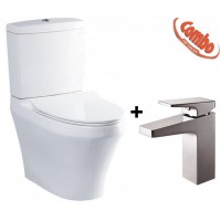 COMBO12C TOTO Bộ Bồn Cầu CS948DT8#XW + Vòi Lavabo TVLM108RU