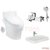 COMBO17B TOTO Bộ MS885DW16#XW + LT5616C#XW + TBG03302V + TBW01008V
