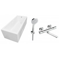 COMBO1BT TOTO Bồn Tắm PAY1725VC#W/TVBF411 Và Vòi TBV03429V/TBW01008V