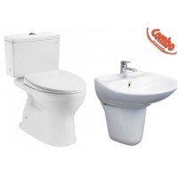 COMBO1NEW TOTO Bộ CS302DT10#W + LHT300CR#W