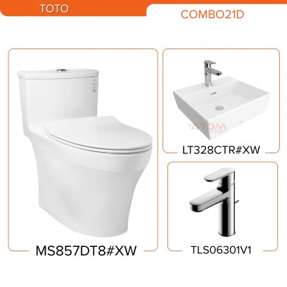 TOTO COMBO21D MS857DT8#XW, LT328CTR#XW, TLS06301V1