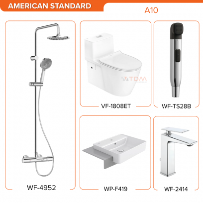 Combo COMBOA10 American Trọn Bộ VF-1808ET+WP-F419+WF-TS28B+WF-2414+WF-4952