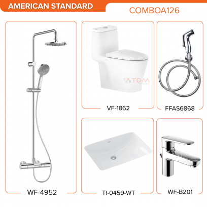 Combo COMBOA126 American Trọn Bộ VF-1862+FFAS6868+TI-0459-WT+WF-B201+WF-4952