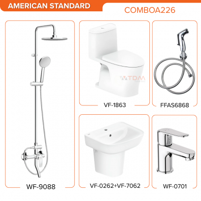 Combo COMBOA226 American Trọn Bộ VF-1863+FFAS6868+VF-0262+VF-7062+WF-0701+WF-9088