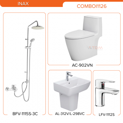 INAX COMBOI1126: AC-902VN + AL-312V/L-298VC+  LFV-1112S + BFV-1115S-3C