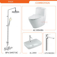 INAX COMBOI1426: AC-919VRN + AL-299V + LFV-1402SH + BFV-3415T-9C