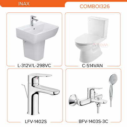 INAX COMBOI326: C-514VAN +  L-312V/L-298VC + LFV-1402S + BFV-1403S-3C