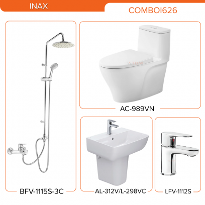 INAX COMBOI626: AC-989VN + AL-312V/L-298VC+ LFV-1112S + BFV-1115S-3C