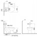Bàn Cầu Xả Gạt Tay CAESAR CP1333/BF521A Bồn Cầu Vệ Sinh