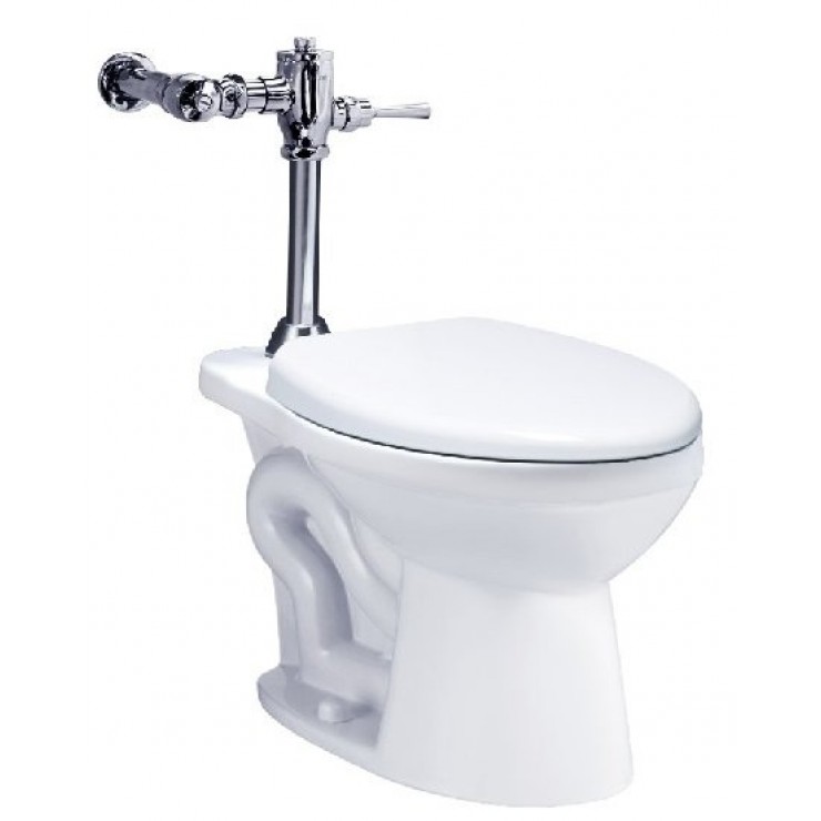 Bàn Cầu Xả Gạt Tay CAESAR CP1333/BF443 Bồn Cầu Vệ Sinh