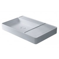 Chậu Lavabo COTTO CPW0501 MWH Đặt Bàn 750x500 mm Quil