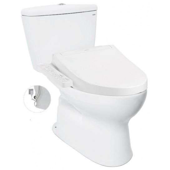 Bồn Cầu Điện Tử TOTO CS300DRW16 Nắp Rửa Washlet TCF23410AAA C2