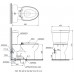 Bồn Cầu Hai Khối TOTO CS300DT8Y1 CS 300DT8Y1 CS300DT8 Y1