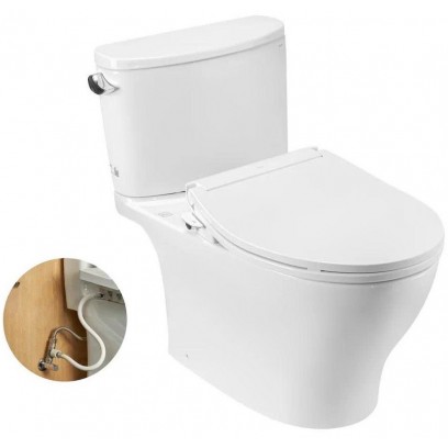 Bồn Cầu TOTO CS767RE6#XW 2 Khối Nắp Cơ Ecowasher TCW11S - Tuấn Đức