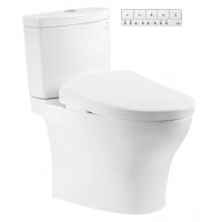 Bồn Cầu Điện Tử TOTO CS769CDRW23 Nắp Rửa Washlet TCF47360GAA S7 Giấu Dây