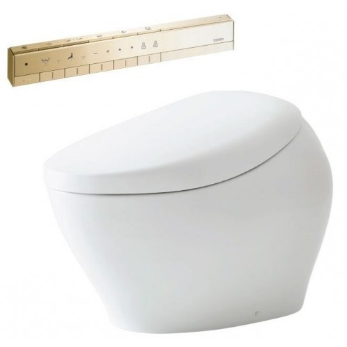 Bồn cầu thông minh TOTO CS901VT NW1 T53P100VR Neorest NX II remote vàng