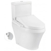 Bồn Cầu Điện Tử TOTO CS945PDW16 Nắp Rửa Washlet TCF23410AAA C2 Thoát Ngang