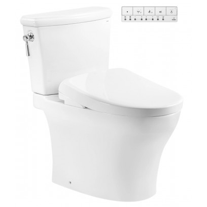 Bồn Cầu Điện Tử TOTO CS986CGW23 Nắp Rửa Washlet TCF47360GAA S7 Giấu Dây