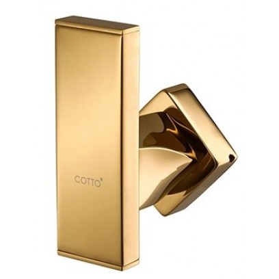 Móc áo Đơn Cotto CT0061#GR(HM) Màu Vàng Twist