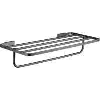Kệ Khăn Hai Tầng Cotto CT0334#GG(HM) AVA Màu Xám Mờ 500x207mm