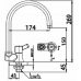 Vòi Bếp Lạnh COTTO CT1094C33(HM) Gắn Chậu Vòi Rửa Chén