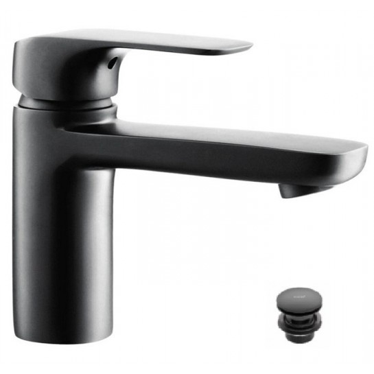 Vòi Lavabo COTTO CT1142A#BL Scirocco Lạnh Màu Đen