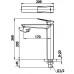 Vòi Lavabo Gật Gù COTTO CT1236AY Essentia Lạnh Thân Cao