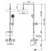 Sen Cây COTTO CT2035WS Soprano Nóng Lạnh Vòi Sen Cây