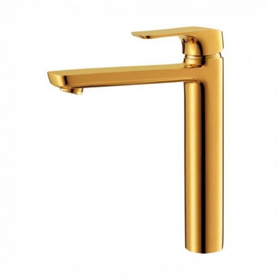 Vòi Lavabo COTTO CT2124AY#GR Scirocco Thân Cao Nóng Lạnh Màu Vàng