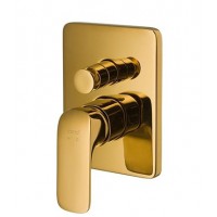 Van Điều Chỉnh Nóng Lạnh Cotto CT2145A#GR  Âm Tường Màu Vàng