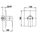 Van Điều Chỉnh Nóng Lạnh Cotto CT2146A#GR Âm Tường Vòi Sen Tắm Âm Tường