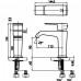 Vòi Lavabo COTTO CT2190A Sonata Nóng Lạnh  Vòi Lavabo