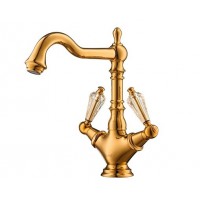 Vòi Lavabo COTTO CT2223C17ST#GR Glamis Nóng Lạnh