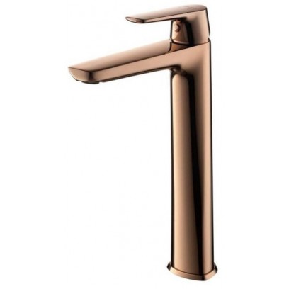 Vòi Lavabo COTTO CT2342AY#RG2(HM) Nóng Lạnh Thân Cao Màu Vàng Hồng
