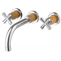 Vòi Lavabo COTTO CT237C34WD Remeniscences Nóng Lạnh Gắn Tường 