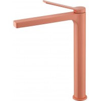 Vòi Lavabo COTTO CT2382AY#PA KLIRR Thân Cao Nóng Lạnh Màu Cam