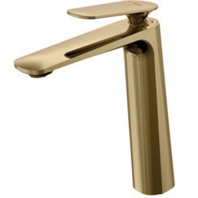 Vòi Lavabo COTTO CT2391A#BGR Nóng Lạnh Thân Cao Màu Vàng
