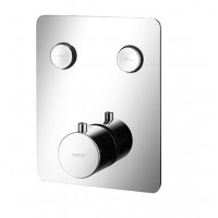 Van Điều Chỉnh Nhiệt Độ Cotto CT3016  Âm Tường 2 Đường Nước