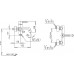 Củ Sen Tắm COTTO CT334A Anthony Nóng Lạnh  Vòi Sen Tắm