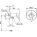 Củ Sen Tắm COTTO CT372A(HM) Lạnh  Vòi Sen Tắm